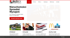 Desktop Screenshot of budex.pl