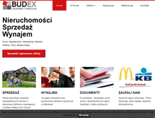 Tablet Screenshot of budex.pl